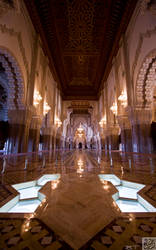 King Hassan Mosque II:Hallway