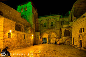 Jerusalem: Church of the holy sepulchre outside