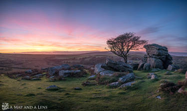 Sunset at Dartmoor