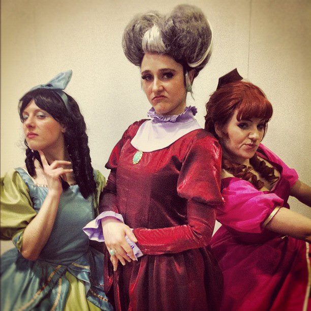 Lady Tremaine and Daughters