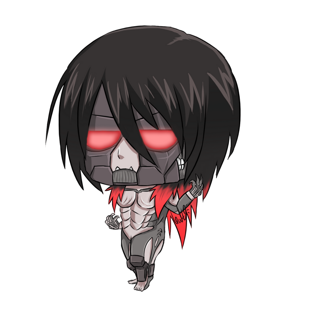 Mikasa Ackerman Titan Form Chibi By Narutoxsakuralove On Deviantart
