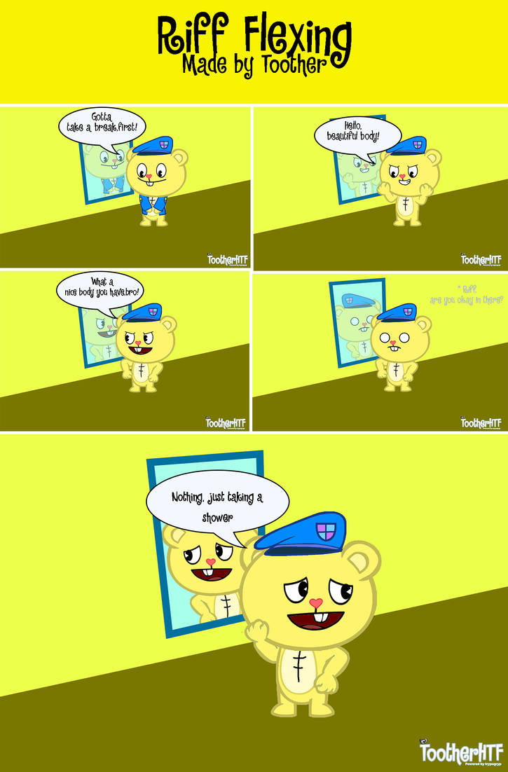 Riff Flexing (First Comic Ever) by TychonDT on DeviantArt
