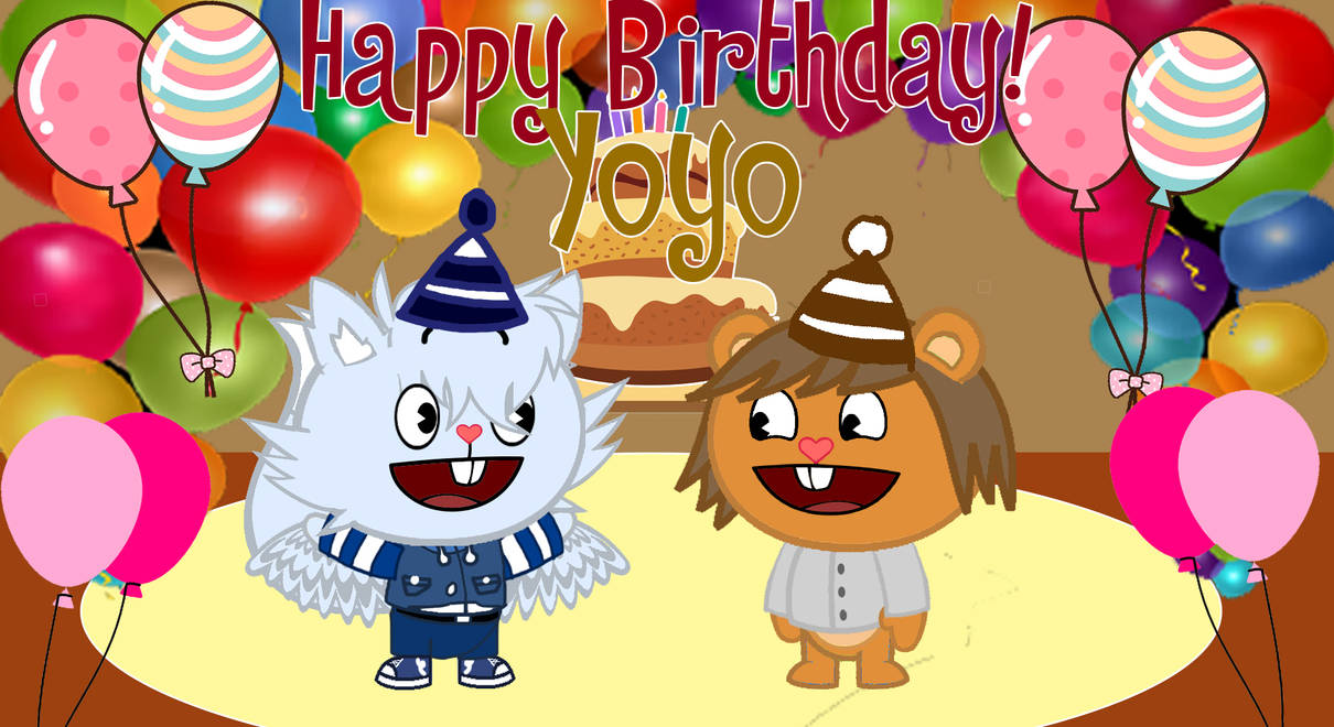 Happy Birthday Yoyo! by TheSkyzerArts on DeviantArt