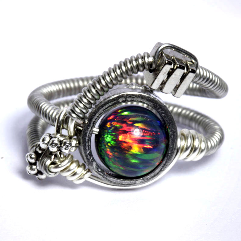 Cyberpunk Lab Opal Ring