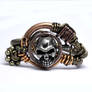 Pirate steampunk ring
