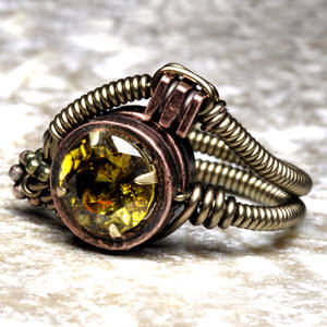 Steampunk Sphene titanite