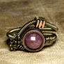 Ruby Steampunk Ring