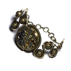 Steampunk Bracelet Relic