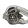 Steampunk Ring Silver Machine