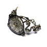 Steampunk grey bracelet