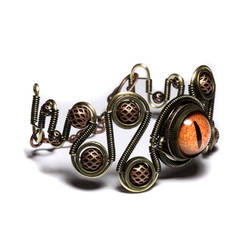 Steampunk Eye Bracelet Jewelry