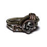 Steampunk Skull Ring size 11