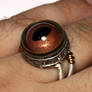 Steampunk eye ring