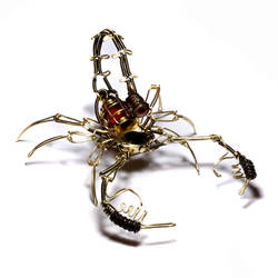 Steampunk Scorpion Sculpture