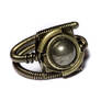 Steampunk Ring Pyrite