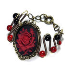 Red Rose Bracelet by TheWizardsVault