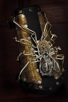 Steampunk Spider bracer No.3