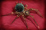 Steampunk Pin Cushion Spider - Christmas Nightmare by TheWizardsVault