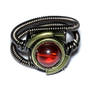 Steampunk Jewelry - Ring - Red