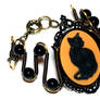 Halloween Black Cat Bracelet - Special Edition