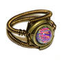 Lavender Opal Steampunk Ring