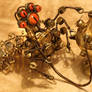 Steampunk Alice in Wonderland Caterpillar II