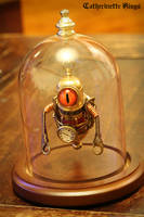 Little Steampunk Minion Robot Sculpture