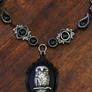 Neo Victorian Goth Jewelry - Necklace - Owl