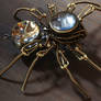 Steampunk Mechanical Clock Spider