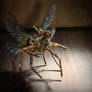 Steampunk insect Feywild Modron robot sculpture