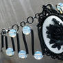 Gothic Chic Bracelet with black rose