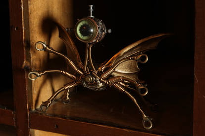 Steampunk Sculpture Monster