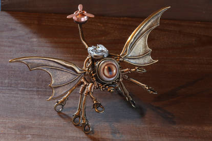 Steampunk Cthulhu Sculpture