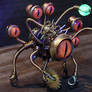 Steampunk beholder robot #3