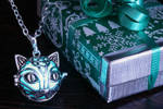 Magical glowing cat pendant