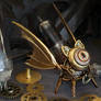 Steampunk insect Feywild Modron robot sculpture by TheWizardsVault on ...