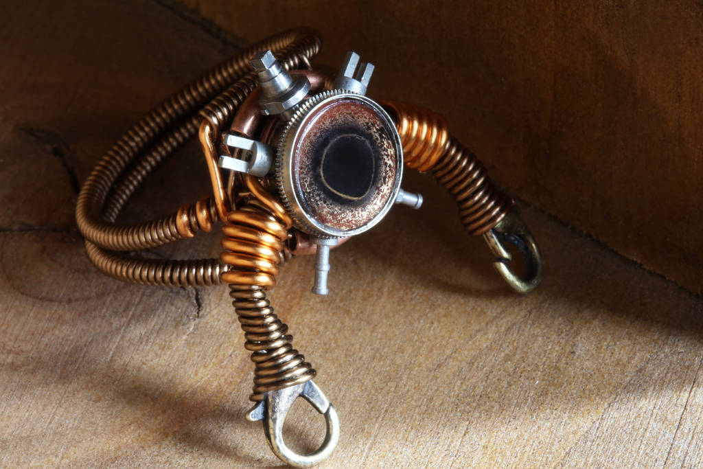 Robot Modron Ring Artifact no.37 by CatherinetteRings