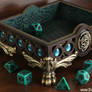 Green Dragon Dice Tray