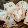 Angelic Hope Sharp Edge Dice Set