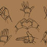 Simple Hand poses