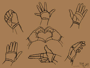 Simple Hand poses