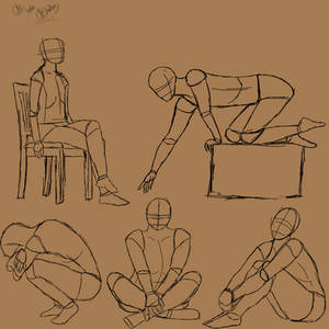 Sitting poses