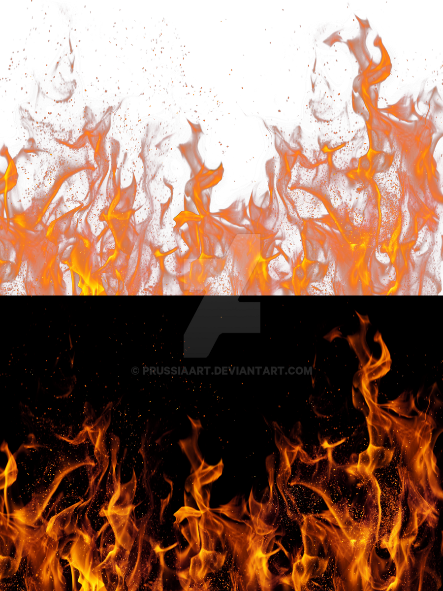 Fire on a transparent background. by PRUSSIAART on DeviantArt