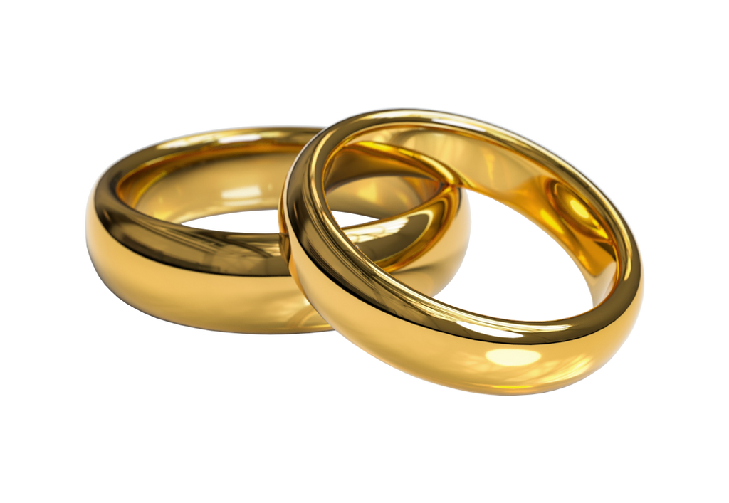 Two gold rings on a transparent background by PRUSSIAART on DeviantArt