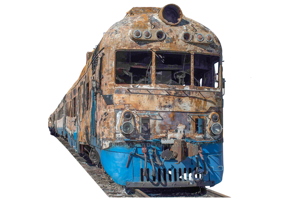 Old retro train on transparent background by PRUSSIAART on DeviantArt