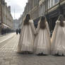 Victorian girls in High Street