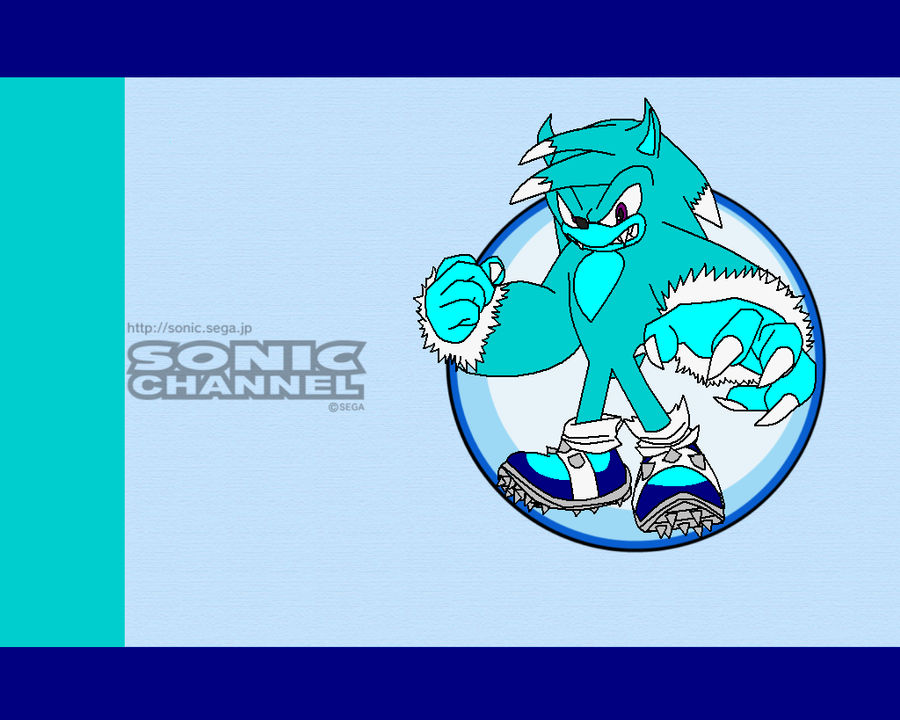 sonic channle ice the werehog by icethehedgehog11 on DeviantArt