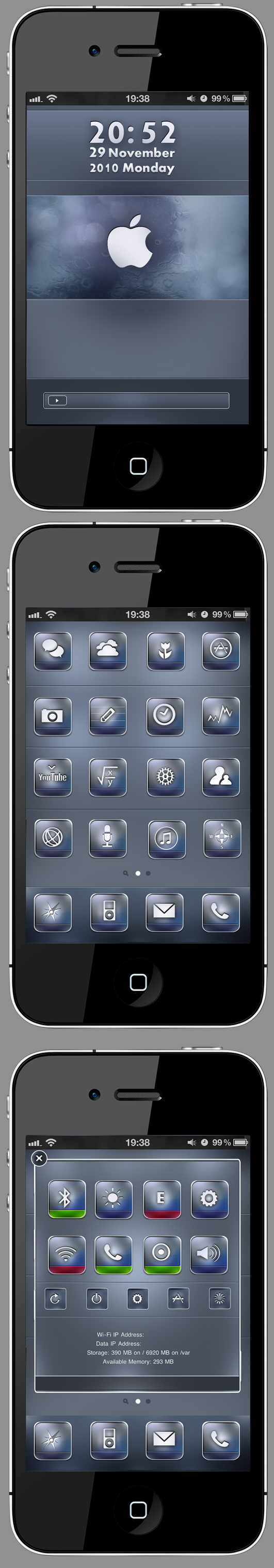 HD iPhone theme