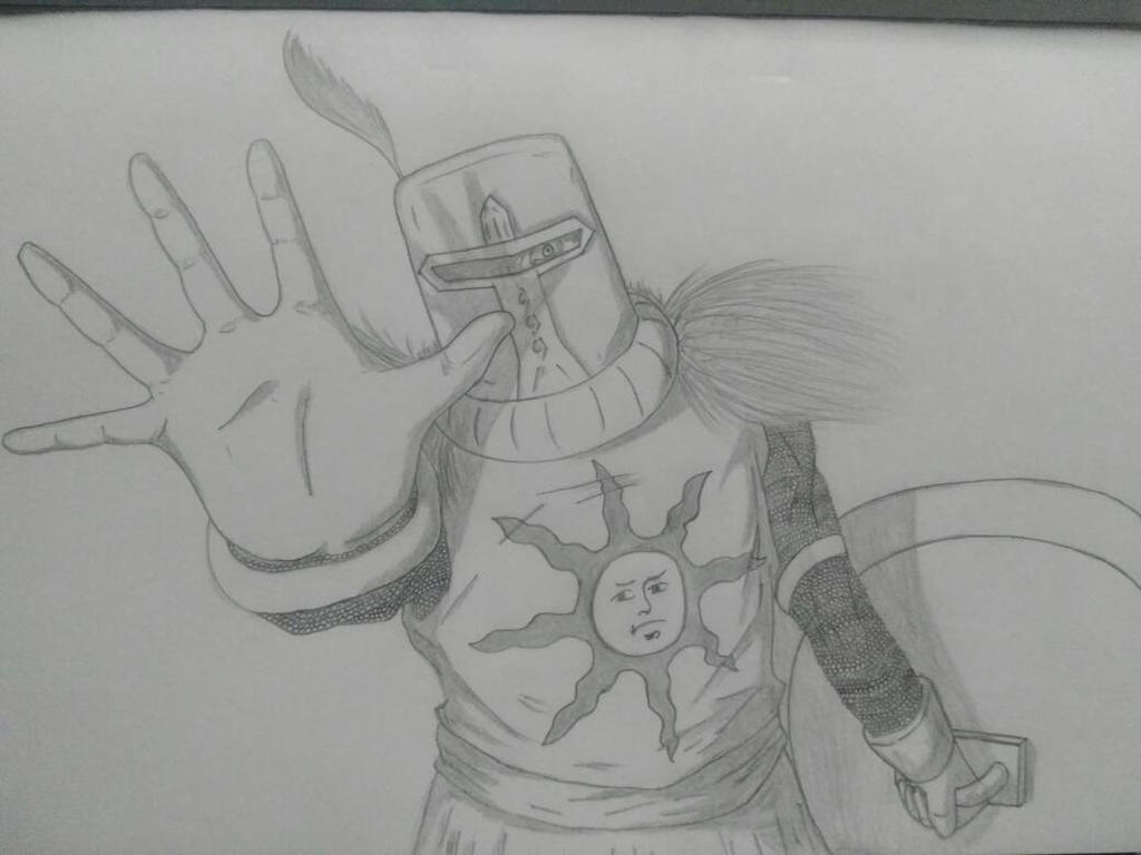 Solarire Drawing Dark Souls : Solaire by CharaNoDensetsu on DeviantArt