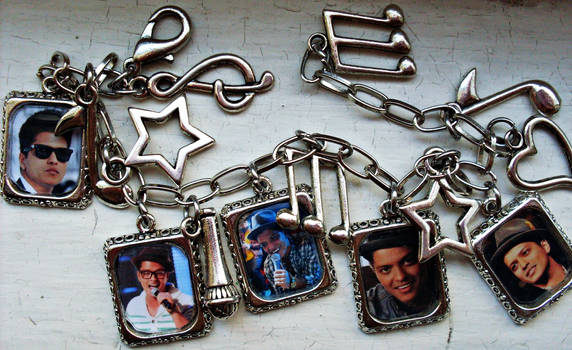 Bruno Mars Charm Bracelet